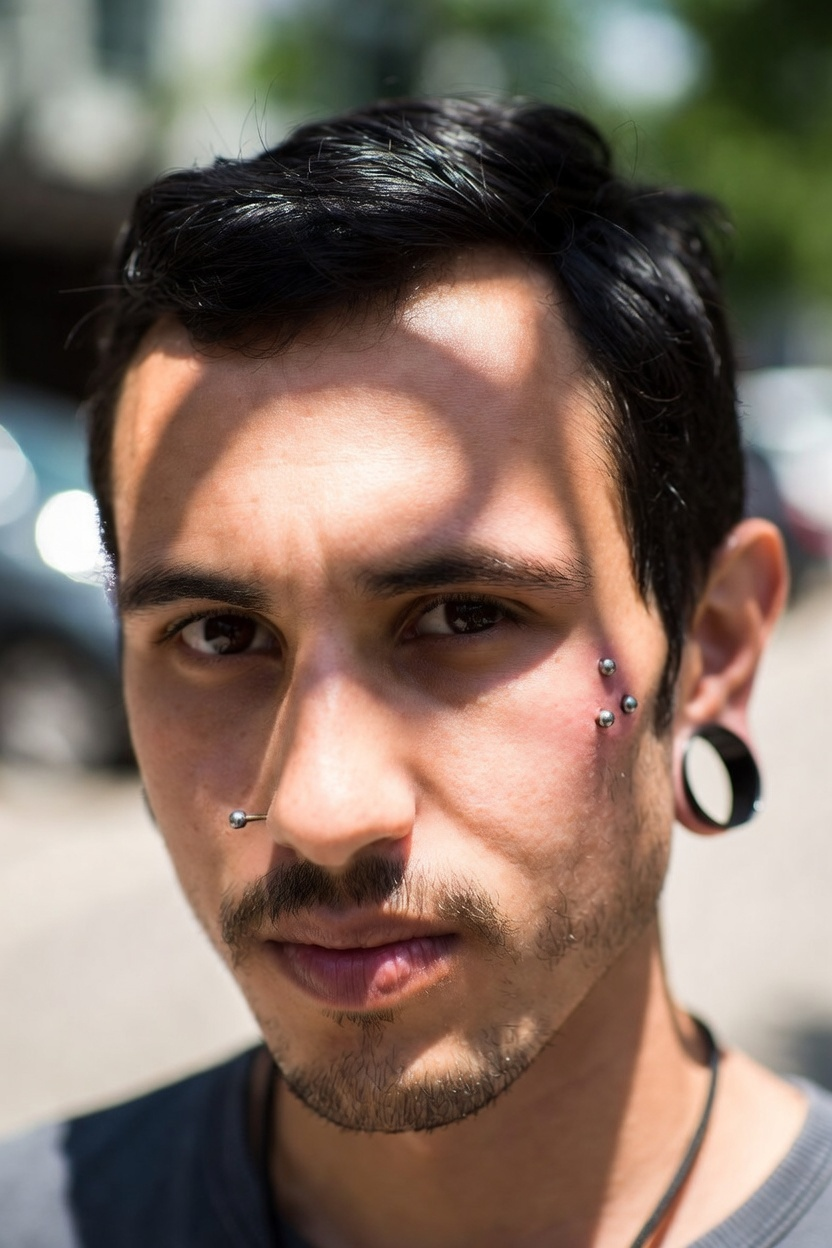 Septum kolczyk: 12 typów biżuterii
