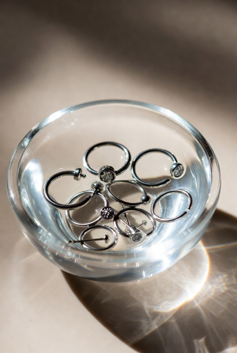 Czyszczenie biżuterii piercing: 9 zasad