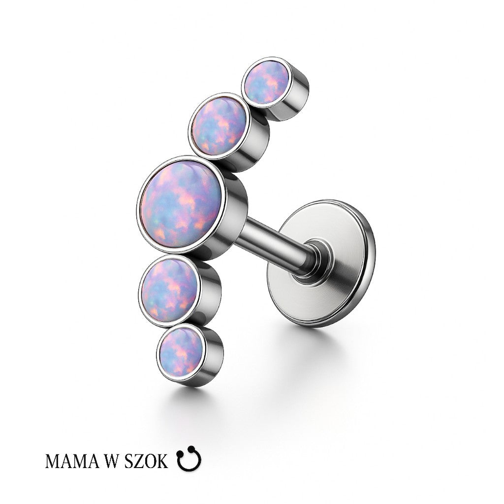 Labret Vega Arc z tytanu – zdjęcie 24